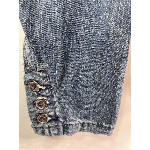 Vintage Calvin Klein Jeans Long Sleeve Denim Jacket Women's Size Small 34" Chest - Picture 4 of 11